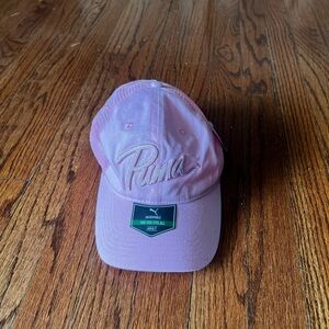 Puma Pink Classic Hat with Adjustable Fit